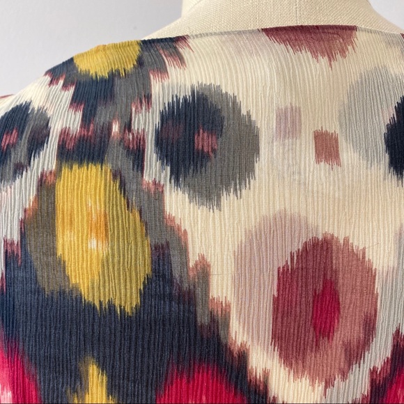 Charles & Victoria • silk ruffle dress • size: 4 - Picture 6 of 7